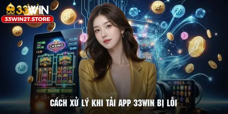 Những hướng khắc phục khi tải app 33WIN bị lỗi